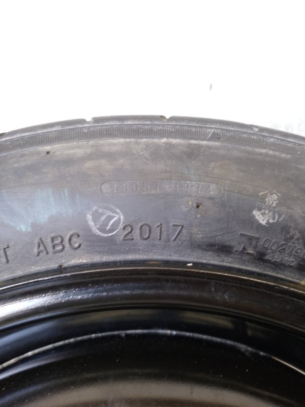 Диск колесный (докатка) FORD FIESTA 08-17 1.6 C16HDEZ