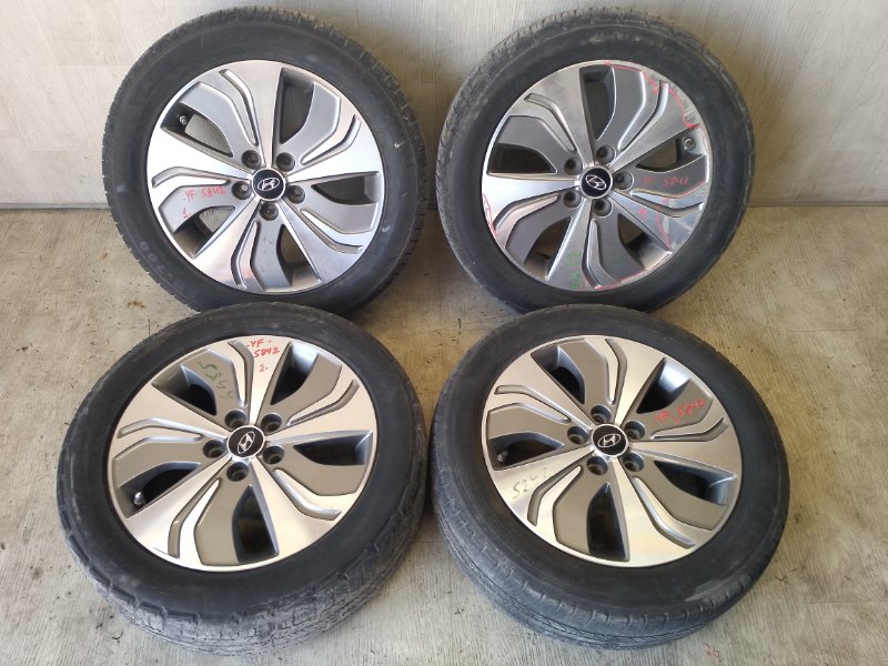 Запчасть диск r17 HYUNDAI SONATA YF 10-14 2013 YF 2.4 G4KK 529104R260 Б/У Диск R17 HYUNDAI SONATA YF 10-14 2013 YF 2.4 G4KK 529104R260 Б/У