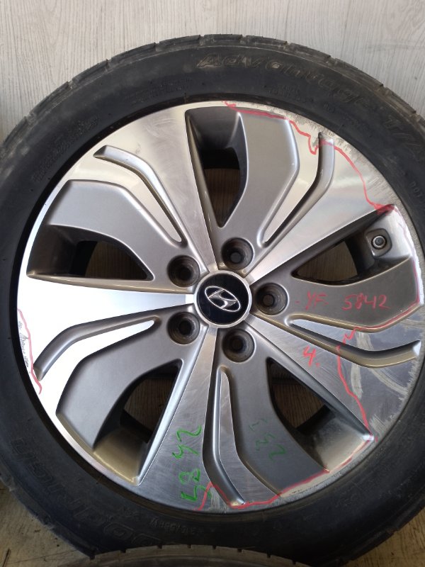 Диск R17 SONATA YF 10-14 2013 YF 2.4 G4KK Диск R17 SONATA YF 10-14 2013 YF 2.4 G4KK