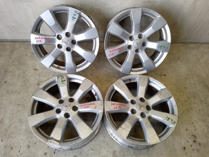 Диск R18 MITSUBISHI OUTLANDER XL 05-13 2010 3.0 6B31 4250B368 Б/У