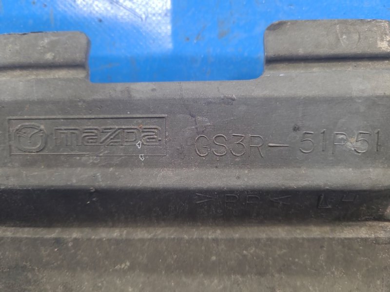 Накладка порога наружная левая 6 GH 07-12 2009 2.5 L (L5-VE)