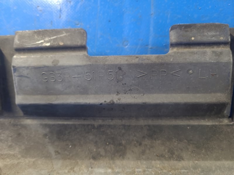 Накладка порога наружная левая 6 GH 07-12 2009 2.5 L (L5-VE)