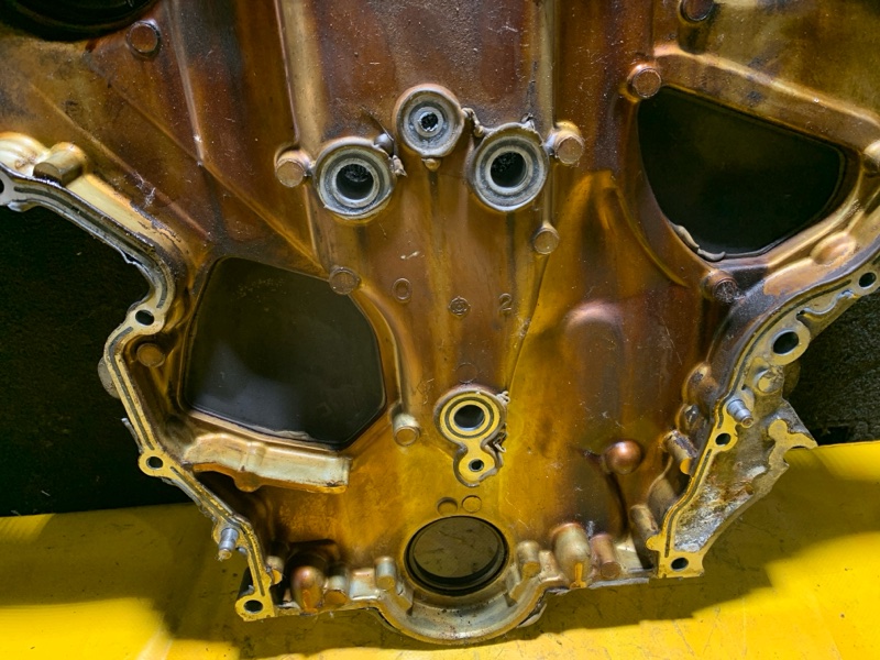 Крышка ГРМ передняя G35 03-07 2006 Седан 3.5