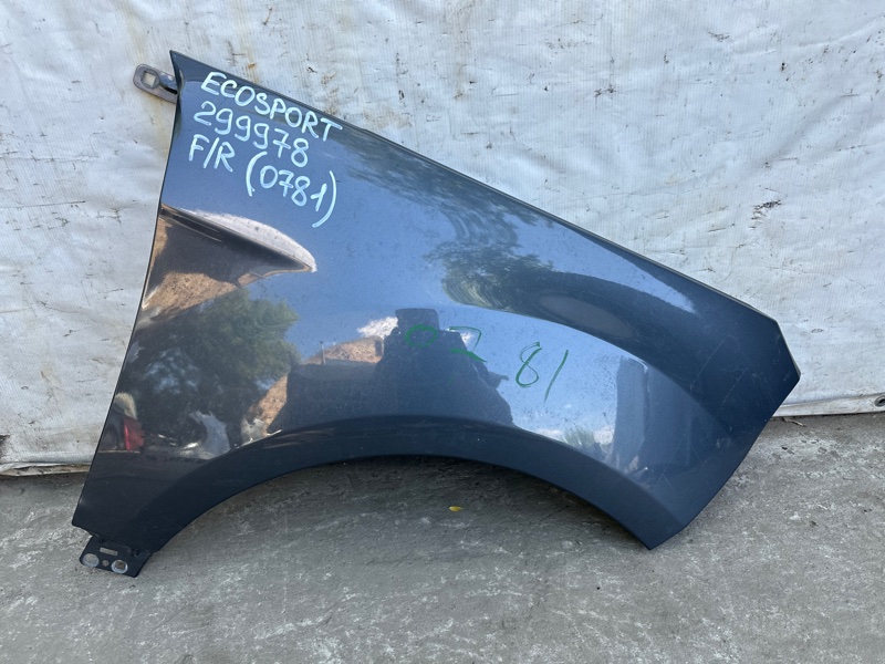 Крыло переднее правое FORD ECOSPORT 18-22 2021 1.0 L EcoBoost (Fox) turbo GN1Z-1600-5D Б/У