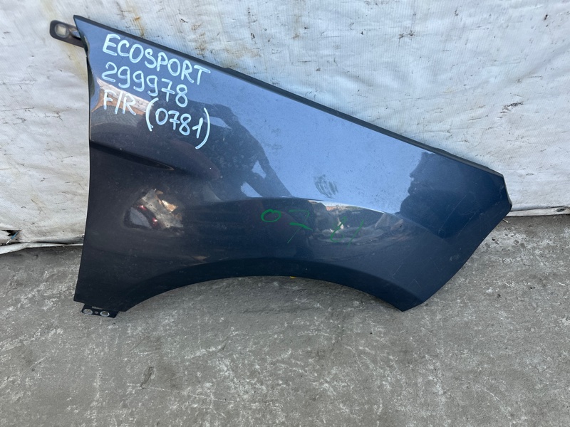 Крыло переднее правое ECOSPORT 18-22 2021 1.0 L EcoBoost (Fox) turbo