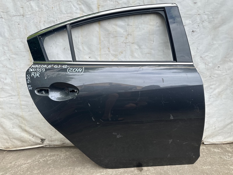 Запчасть дверь задняя правая MAZDA 6 GJ 12- 2014 2.5 PY-VPS GHY2-72-02XA Б/У Дверь задняя правая MAZDA 6 GJ 12- 2014 2.5 PY-VPS GHY2-72-02XA Б/У