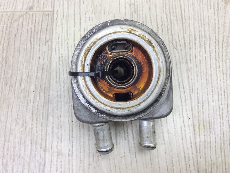 Теплообменник масляного фильтра SONATA YF 10-14 2013 YF 2.4 G4KK