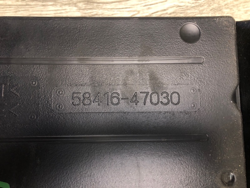 Панель пола багажника PRIUS - 30 09-17 2013 ZVW30 1.8 2ZRFXE