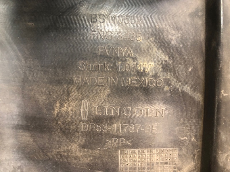 Защита заднего бампера MKZ 13-20 2013 2.0 С20HDTX