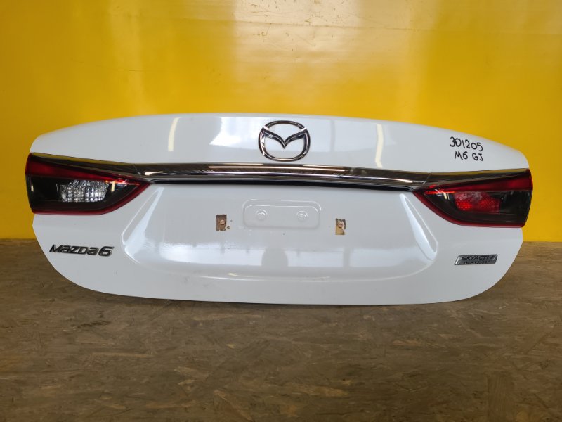 Запчасть крышка багажника MAZDA 6 GJ 12- GJY1-52-61X Б/У Крышка багажника MAZDA 6 GJ 12- GJY1-52-61X Б/У