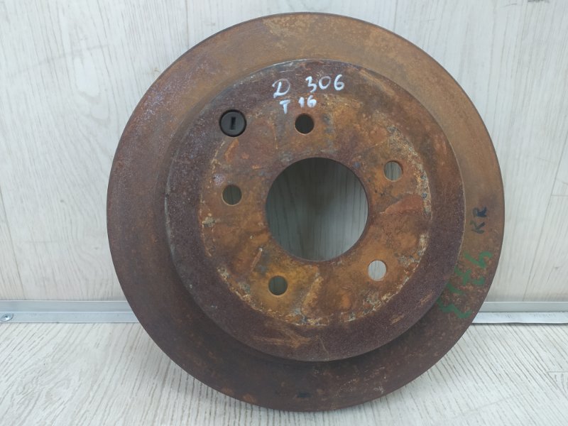 Запчасть тормозной диск задний NISSAN PATHFINDER R52 12-21 2015 R52 3.5 VQ35DE 432063JA0A Б/У Тормозной диск задний NISSAN PATHFINDER R52 12-21 2015 R52 3.5 VQ35DE 432063JA0A Б/У