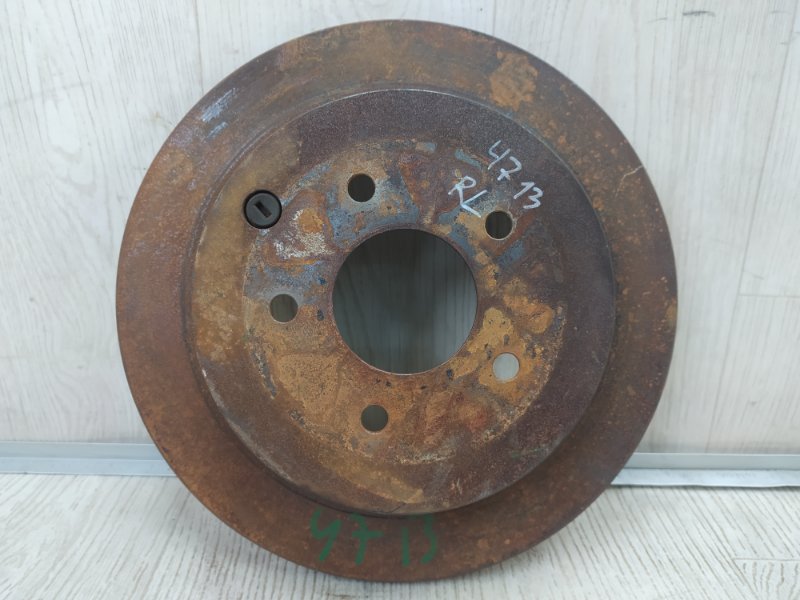 Тормозной диск задний NISSAN PATHFINDER R52 12-21 2015 R52 3.5 VQ35DE 432063JA0A Б/У