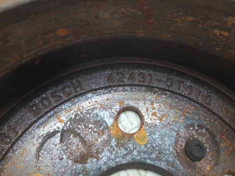 Тормозной диск задний задний VENZA 09-16 2009 3.5 2GR-FE Тормозной диск задний задний VENZA 09-16 2009 3.5 2GR-FE