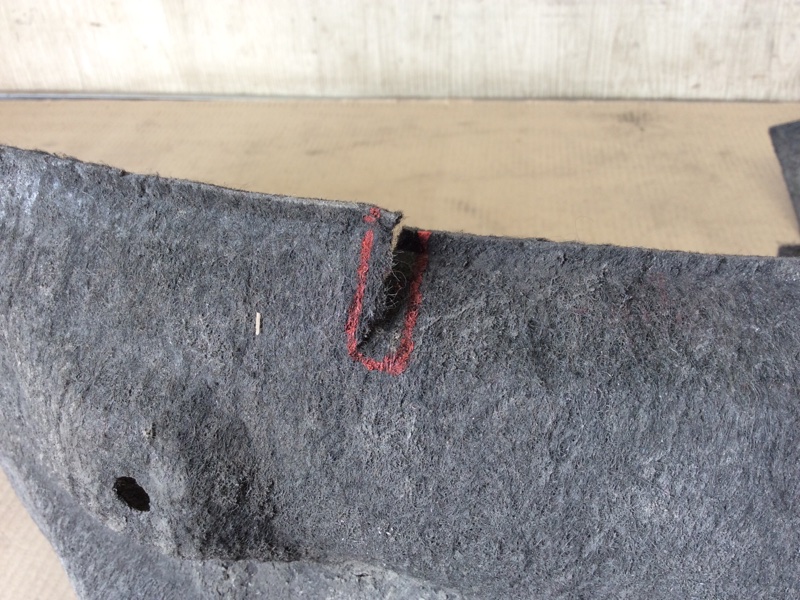 Подкрылок задний правый TOYOTA VENZA 09-16 3.5 2GR-FE