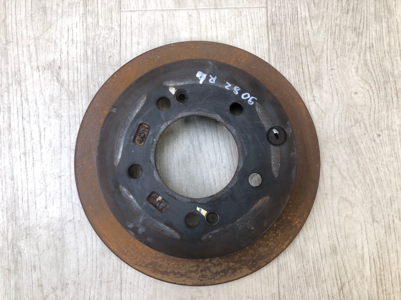 Тормозной диск задний KIA FORTE/CERATO TD 08-13 2011 TD 2.0 G4KD 584112K300 Б/У