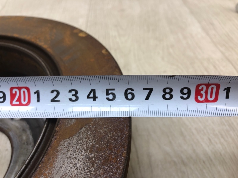 Тормозной диск задний FORTE/CERATO TD 08-13 2011 TD 2.0 G4KD