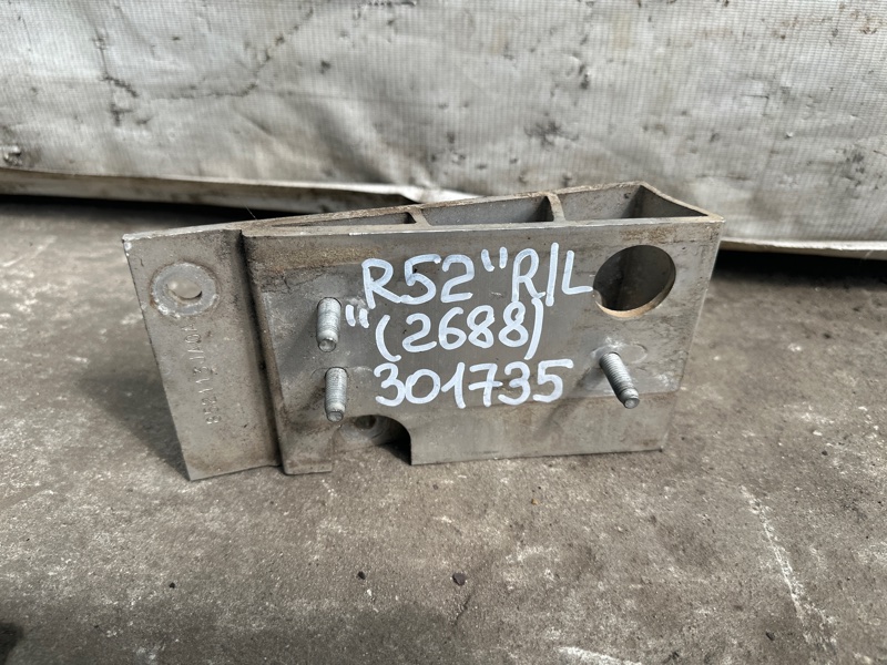 Кронштейн усилителя заднего бампера левый NISSAN PATHFINDER R52 12-21 2013 3.5 VQ35DE 85211-3JA0A Б/У