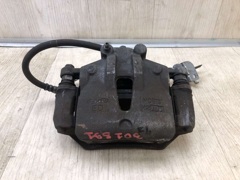 Суппорт тормозной передний левый KIA FORTE/CERATO TD 08-13 2011 TD 2.0 G4KD 581101M100 Б/У