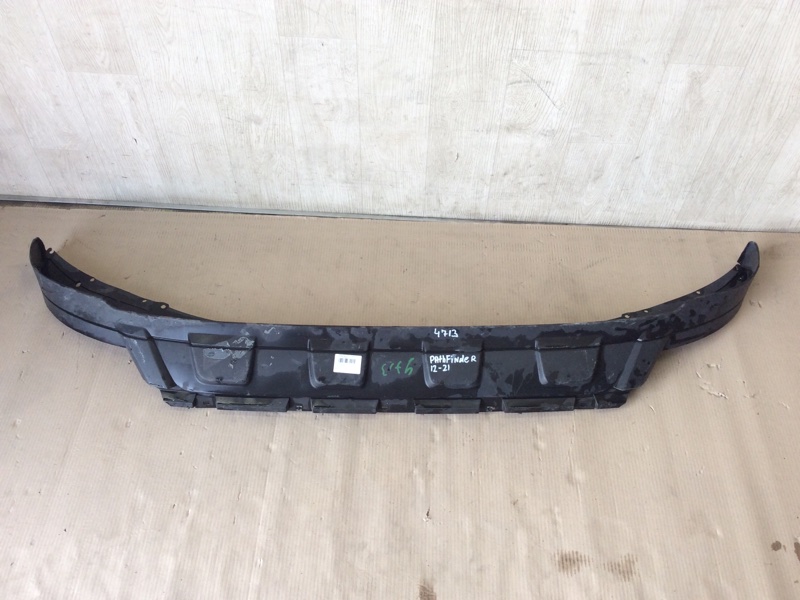 Юбка бампера передняя NISSAN PATHFINDER R52 12-21 2015 R52 3.5 VQ35DE 960153KA0A Б/У