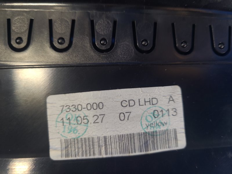 Накладка торпедо центр. S60 10-13 2012 2.5L B5254T5