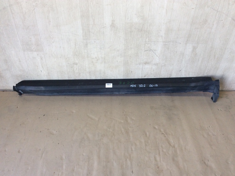 Накладка порога наружная левая ACURA MDX (YD2) 06-13 2007 YD2 3.7 J37A1 71850-STX-A00ZA Б/У