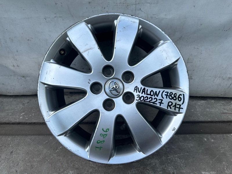 Диск R17 TOYOTA AVALON 05-12 2005 3.5 2GR-FE 42611-AC090 Б/У