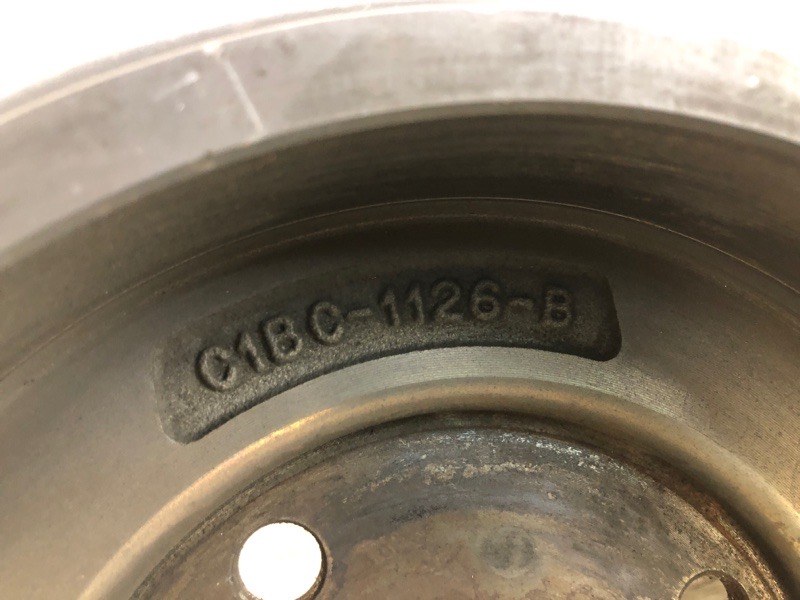 Тормозной барабан задний левый FIESTA 08-17 2017 1.6 C16HDEZ