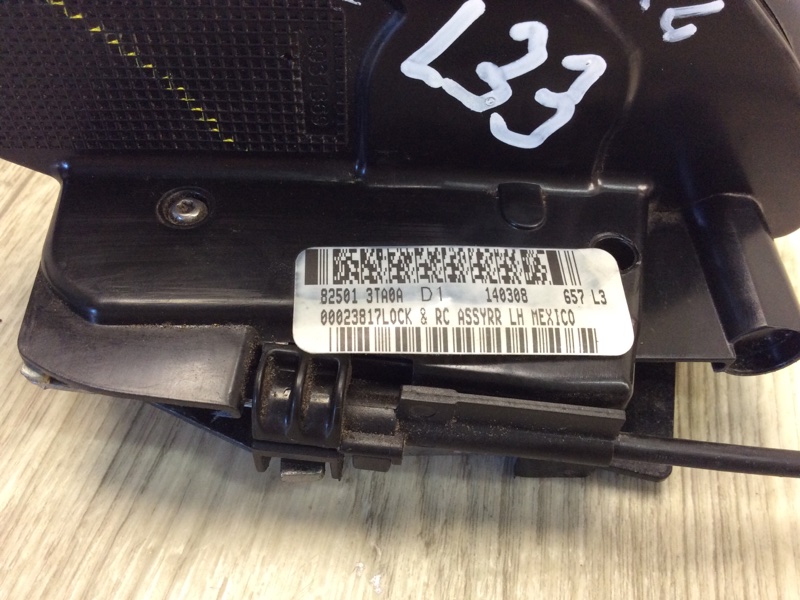 Замок двери задний левый ALTIMA L33 12-18