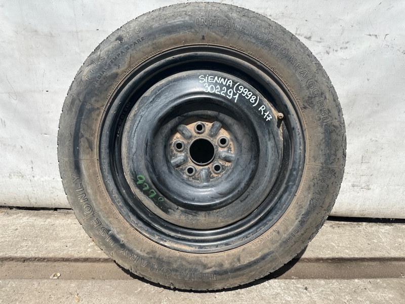 Диск колесный (докатка) TOYOTA SIENNA 11-16 2012 3.5 2GR-FE 42611-08111 Б/У