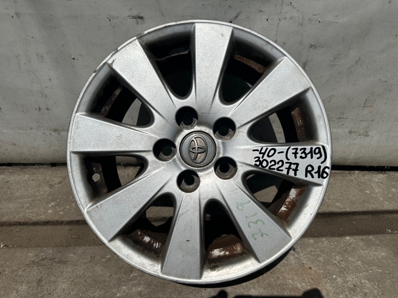 Диск R16 TOYOTA CAMRY 40 06-11 2008 2.4 2AZ-FXE 42611-06361 Б/У