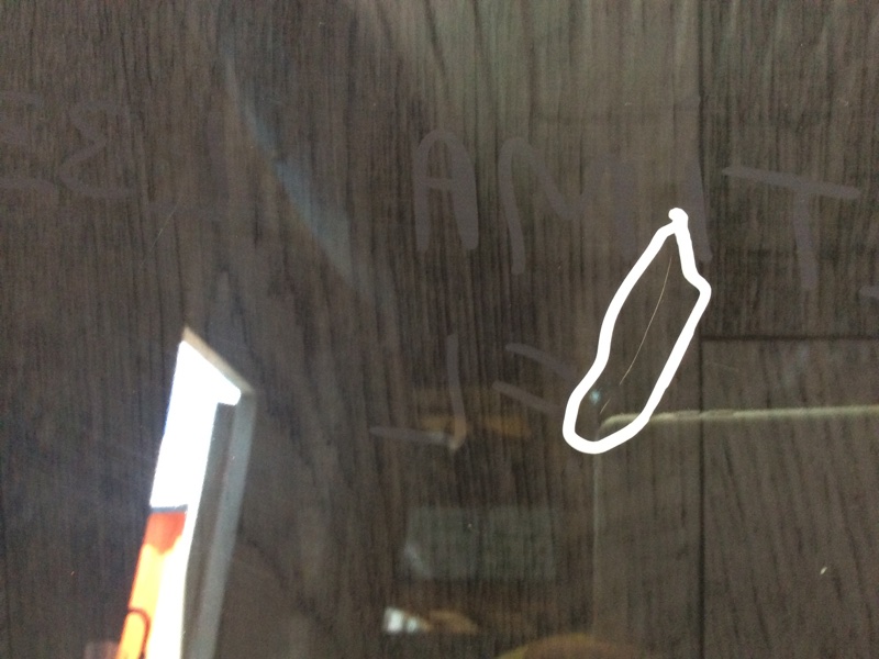 Стекло двери переднее левое ALTIMA L33 12-18