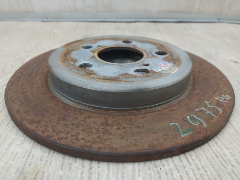 Тормозной диск задний левый TOYOTA PRIUS - 30 09-17 ZVW30 1.8 2ZRFXE