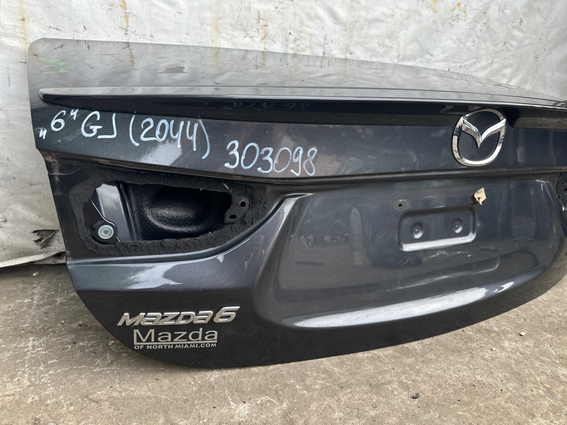 Крышка багажника 6 GJ 12- 2014 2.5 PY-VPS Крышка багажника 6 GJ 12- 2014 2.5 PY-VPS