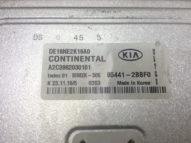 Блок управления АКПП KIA NIRO 16- 1.6 G4LE