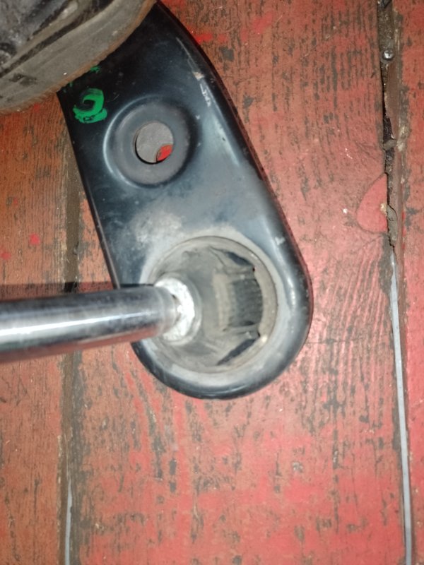 Рычаг передней подвески нижний левый KIZASHI 09-14 2011 J24B