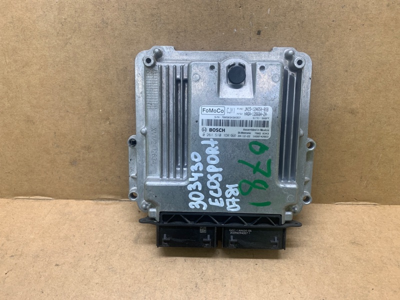 Блок управления двигателем FORD ECOSPORT 18-22 2021 1.0 L EcoBoost (Fox) turbo HA6Z-12A65-0F Б/У