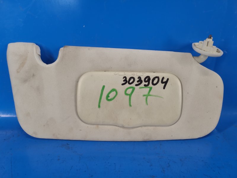 Запчасть козырек солнцезащитный правый DODGE CALIBER 06-11 2006 2.0 ECN 1DR32DW1AA Б/У Козырек солнцезащитный правый DODGE CALIBER 06-11 2006 2.0 ECN 1DR32DW1AA Б/У