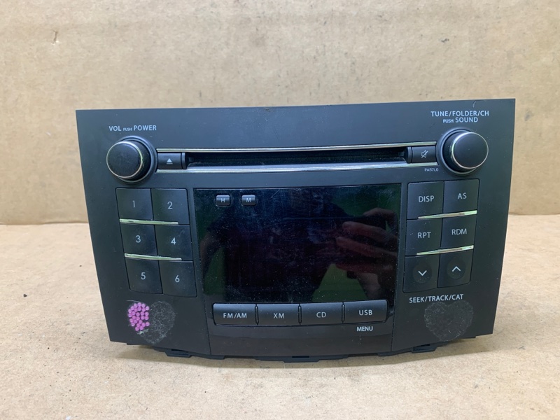 Магнитола SUZUKI KIZASHI 09-14 2011 J24B 39101-57L01-GMP Б/У