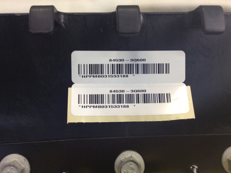 Подушка безопасности пассажира SONATA YF 10-14 2013 YF 2.4 G4KK