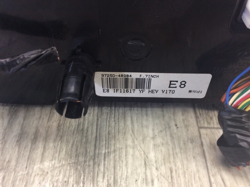 Блок управления печкой SONATA YF 10-14 2013 YF 2.4 G4KK