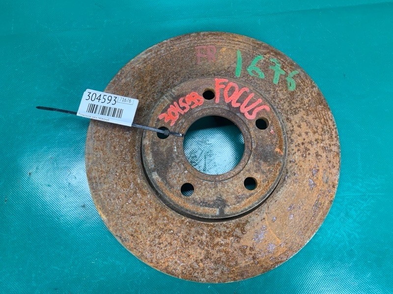 Тормозной диск передний FORD FOCUS 10-18 2016 2.0 XQDA BV6Z1125E Б/У