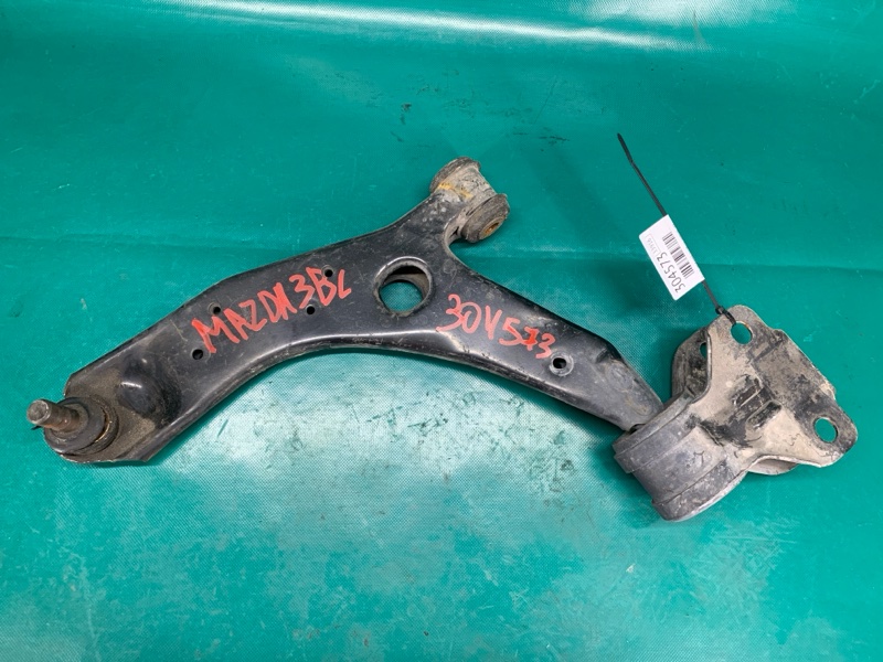 Рычаг передней подвески нижний левый MAZDA 3 BL 09-13 2010 2.0 LF BBM2-34-350 Б/У