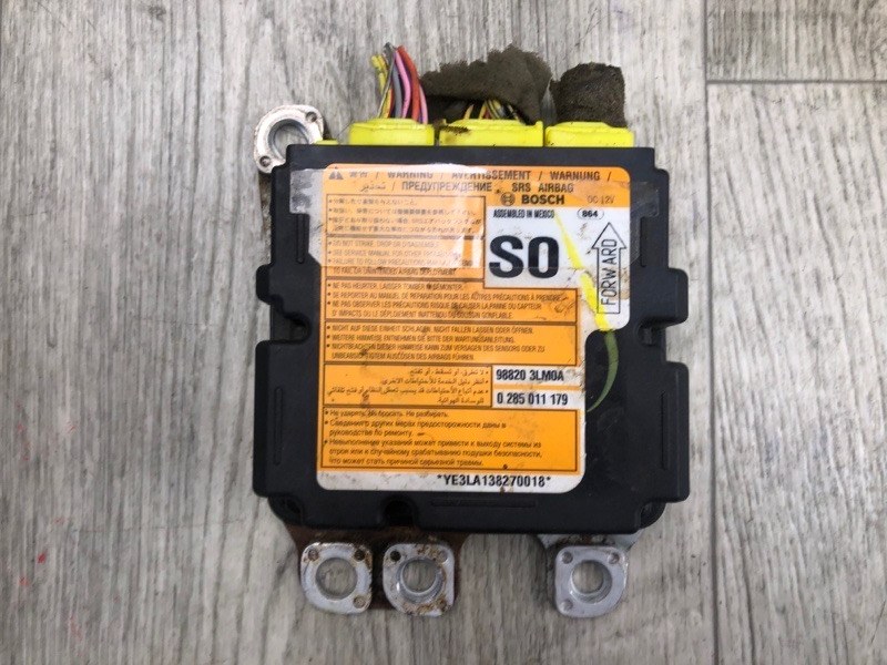 Блок управления AIRBAG NISSAN NV200 USA 13- 2013 2.0 MR20DE 988203LM9B Б/У