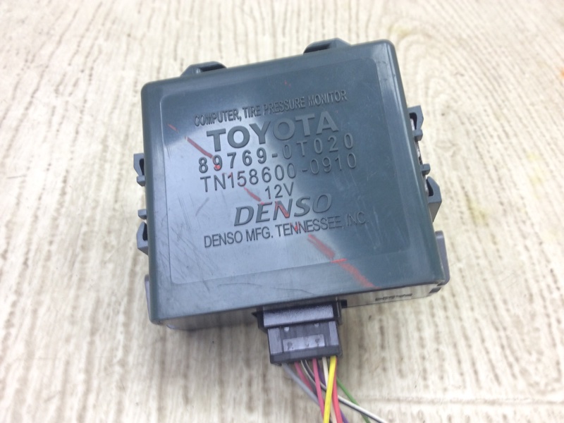 Блок управления дав.в шинах TOYOTA VENZA 09-16 2009 3.5 2GR-FE 897690T020 Б/У