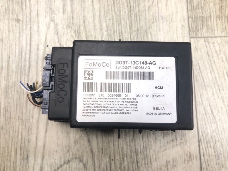 Блок управления корректора фар LINCOLN MKZ 13-20 2013 2.0 С20HDTX DG9Z-13K198-H Б/У