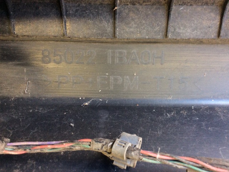 Бампер задний EX35(37) 07-12