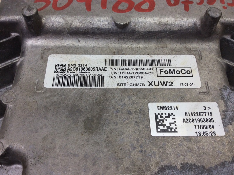 Блок управления АКПП FIESTA 08-17 2017 1.6 C16HDEZ