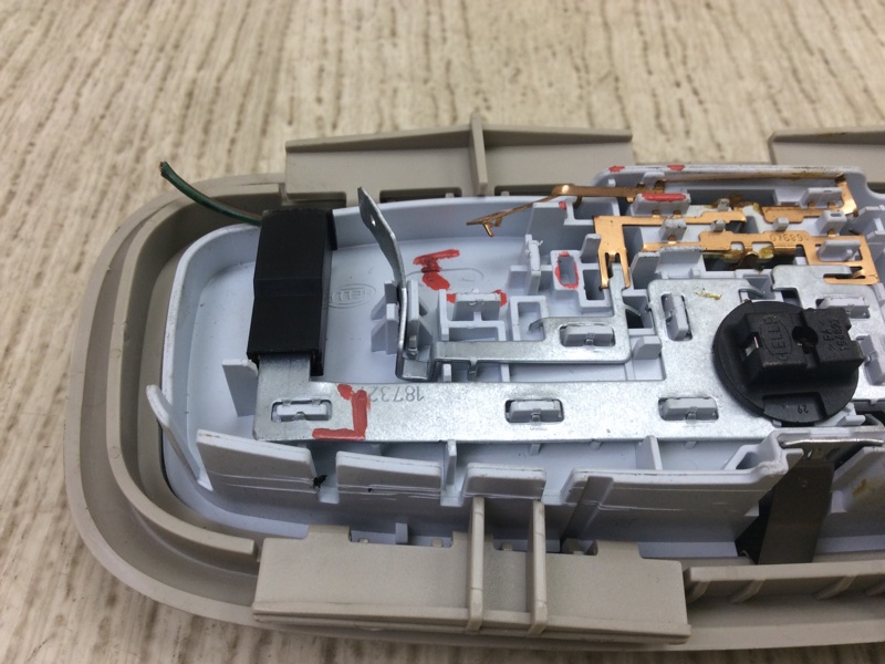 Плафон салона задний FORD FIESTA 08-17 1.6 C16HDEZ