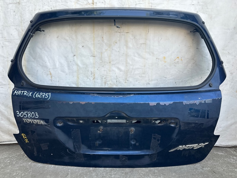Крышка багажника TOYOTA MATRIX 02-08 2002 ZZE132 1.8L 1ZZ-FE 67005-02080 Б/У