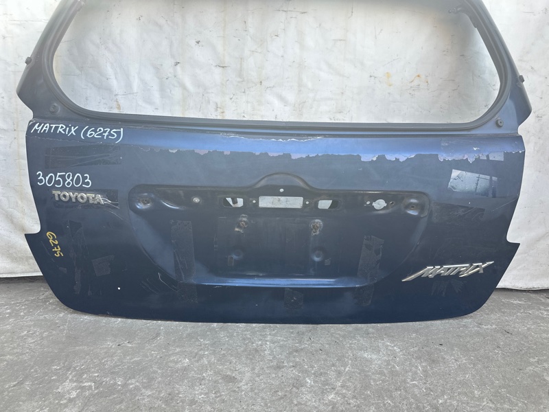 Крышка багажника TOYOTA MATRIX 02-08 ZZE132 1.8L 1ZZ-FE